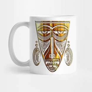 African tribal ceremonial mask Mug